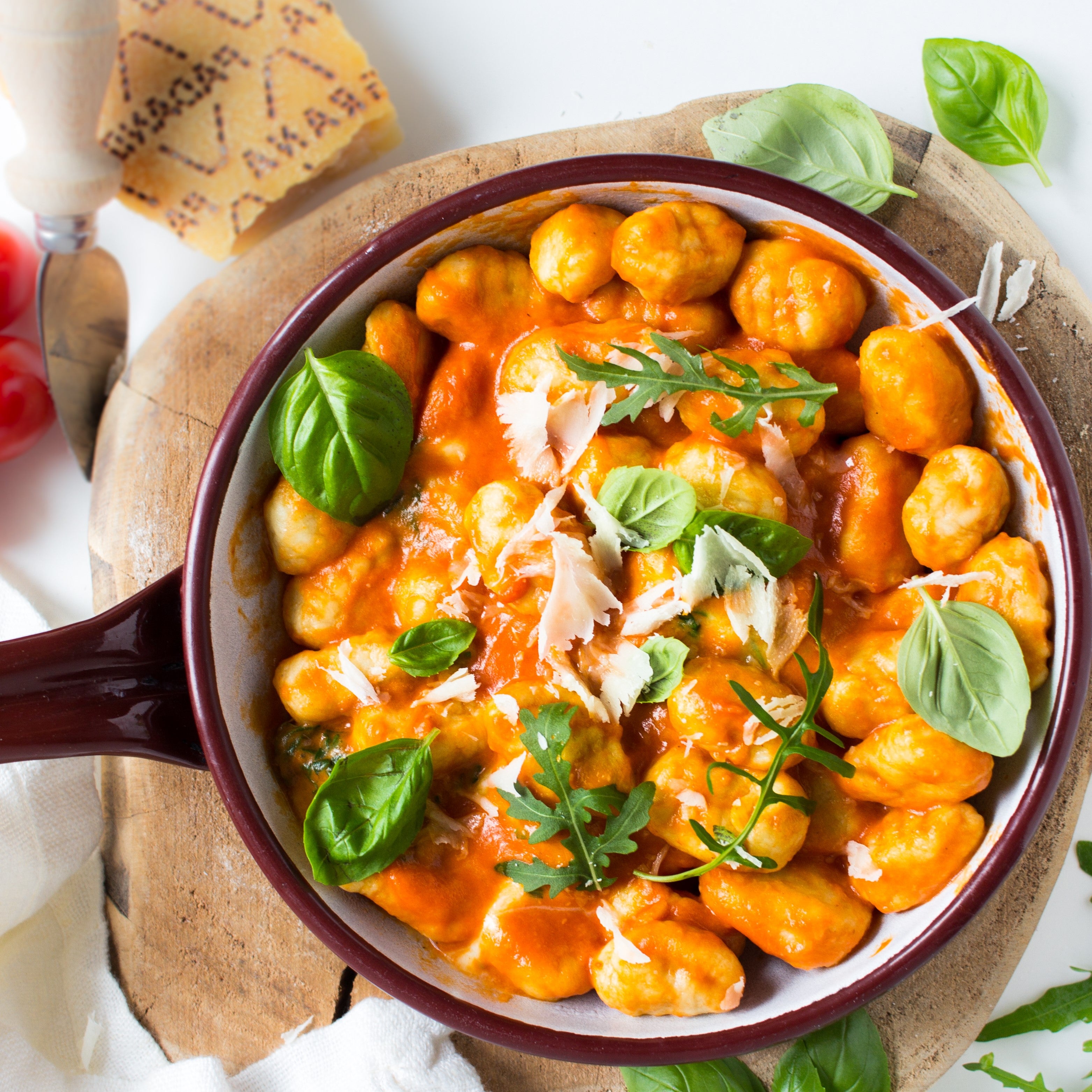 Gnocchi Pomodori mit Mozzarella