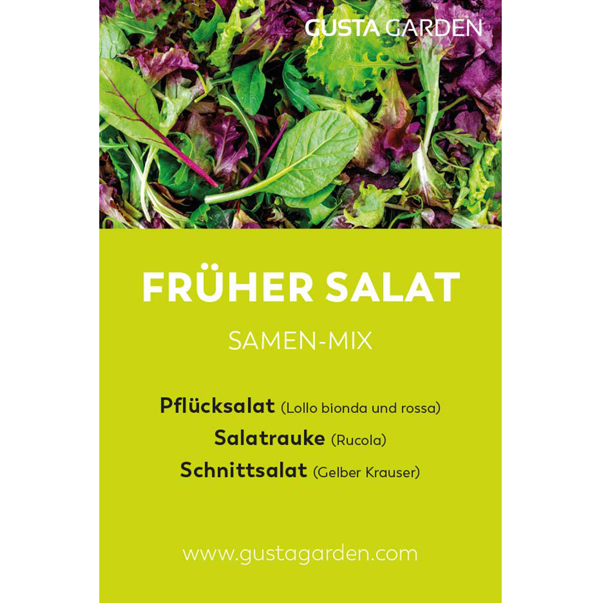 Früher Salat Samen-Mix