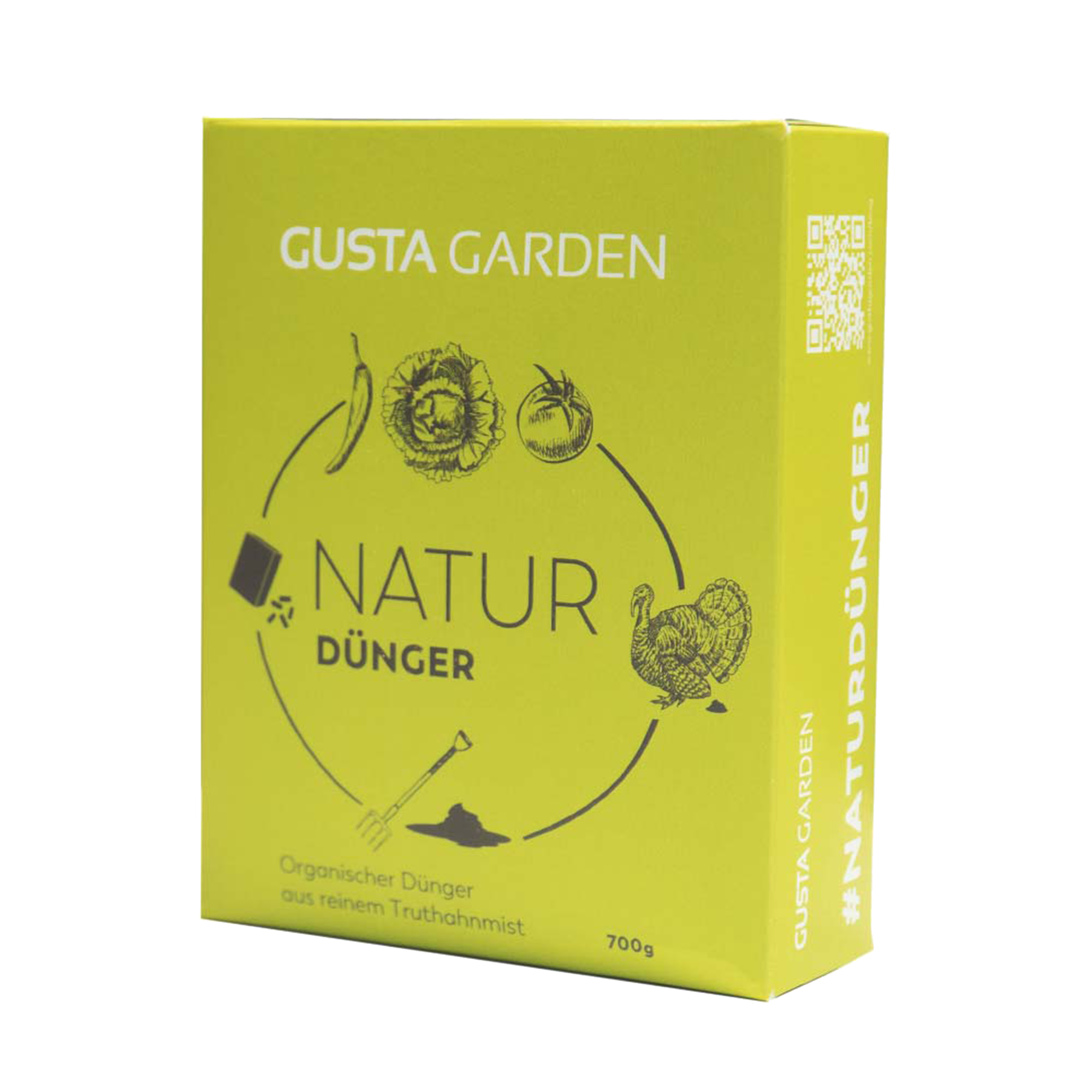 Natural fertilizer made from pure turkey manure