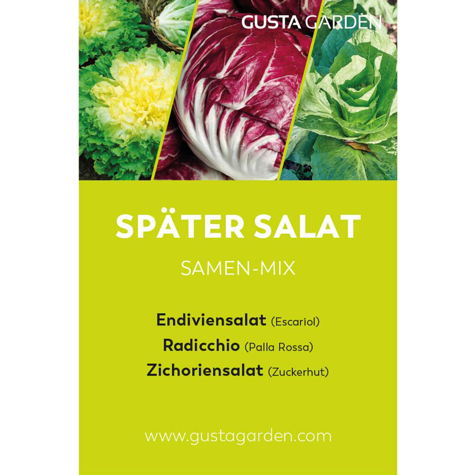 Später Salat Samen-Mix