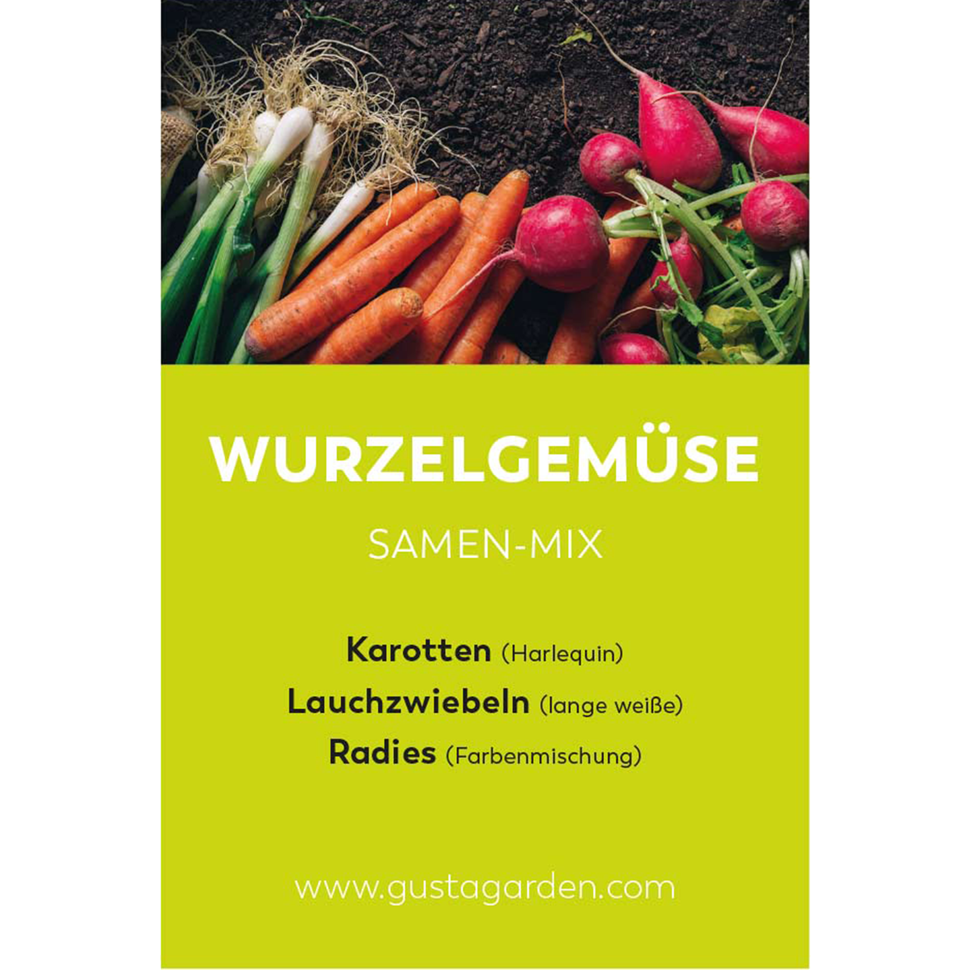 Wurzelgemüse Samen-Mix