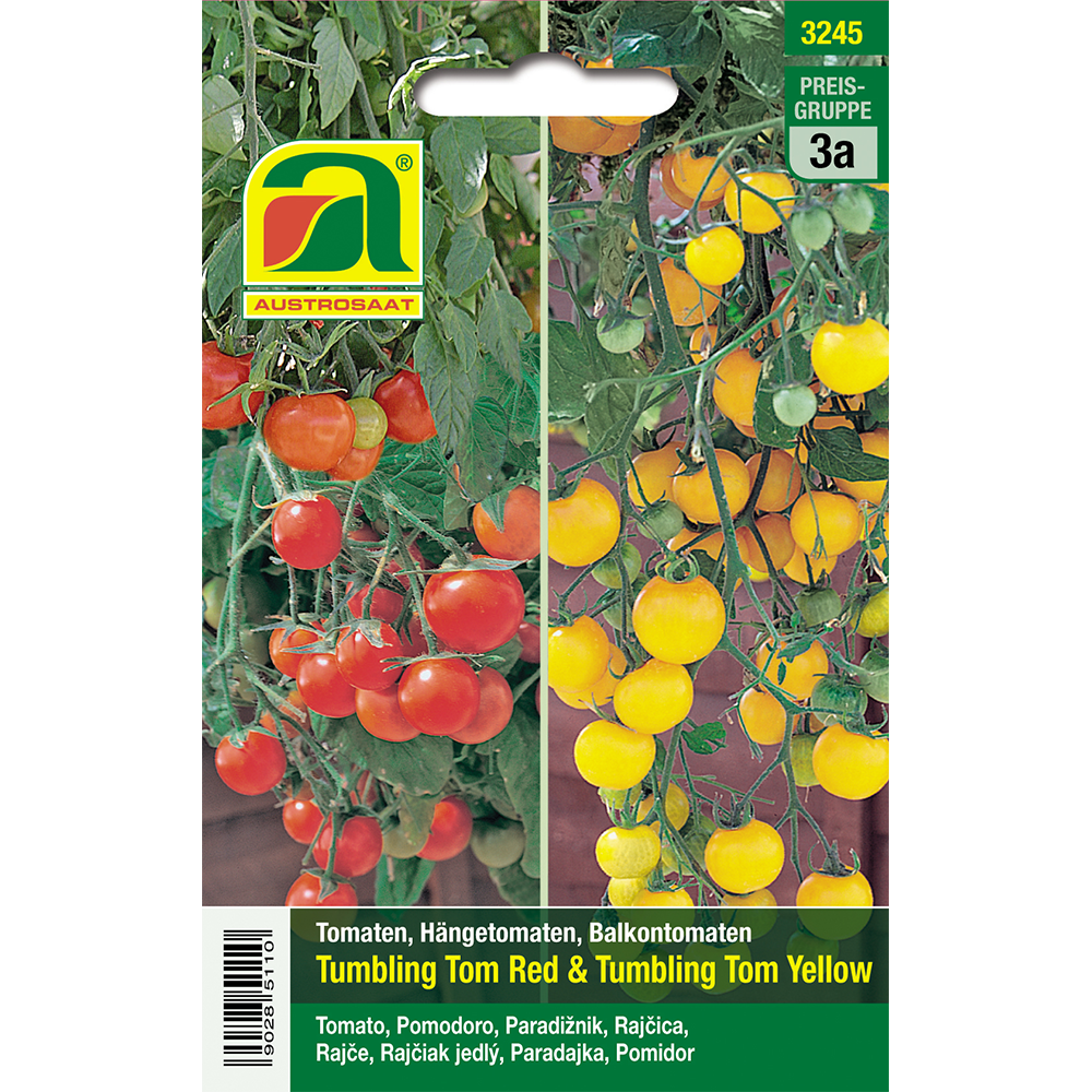 Austrosaat Tomatoes TumblingTom Red&amp;Yellow combination pack