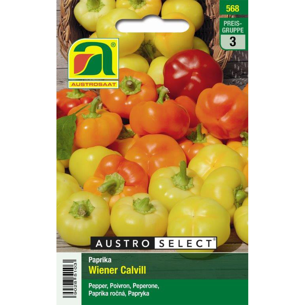 Austrosaat Paprika Wiener Calvill Austroselect