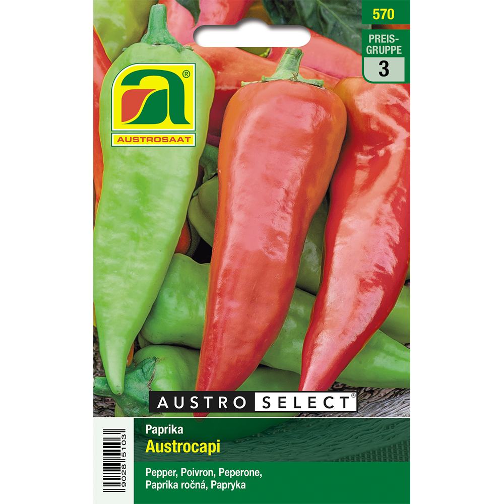 Austrosaat Paprika Austrocapi Austroselect