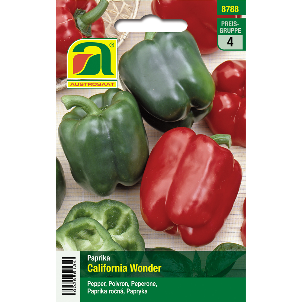 Austrosaat Paprika California Wonder