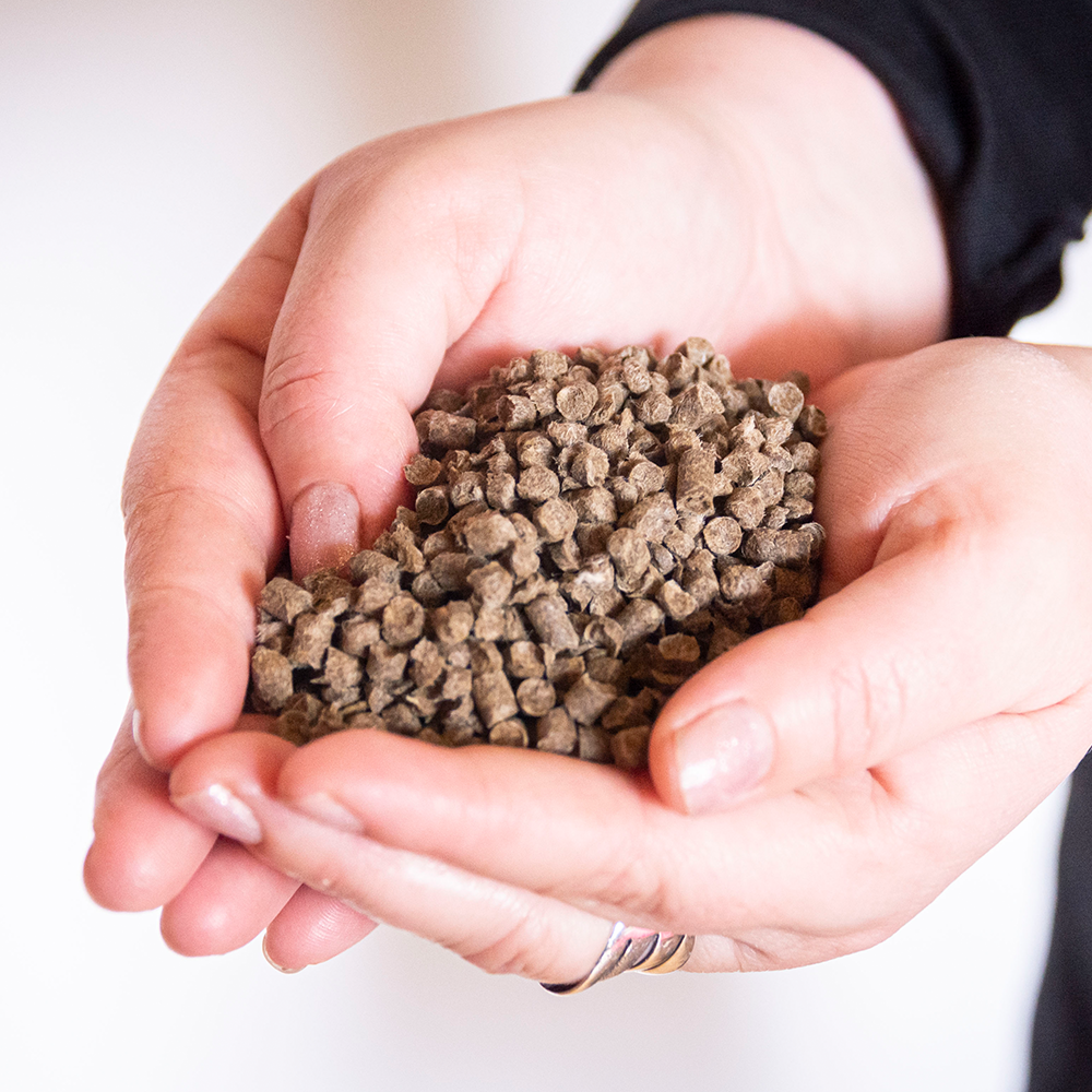 Natural fertilizer made from pure turkey manure