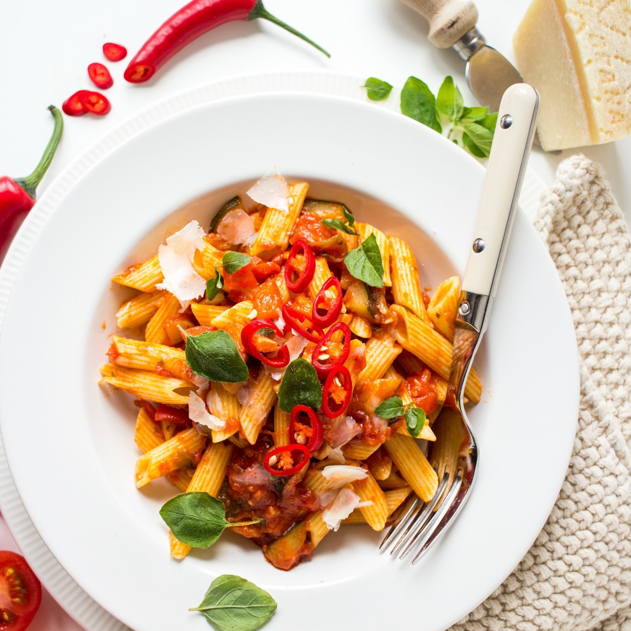 Penne all'arrabbiata