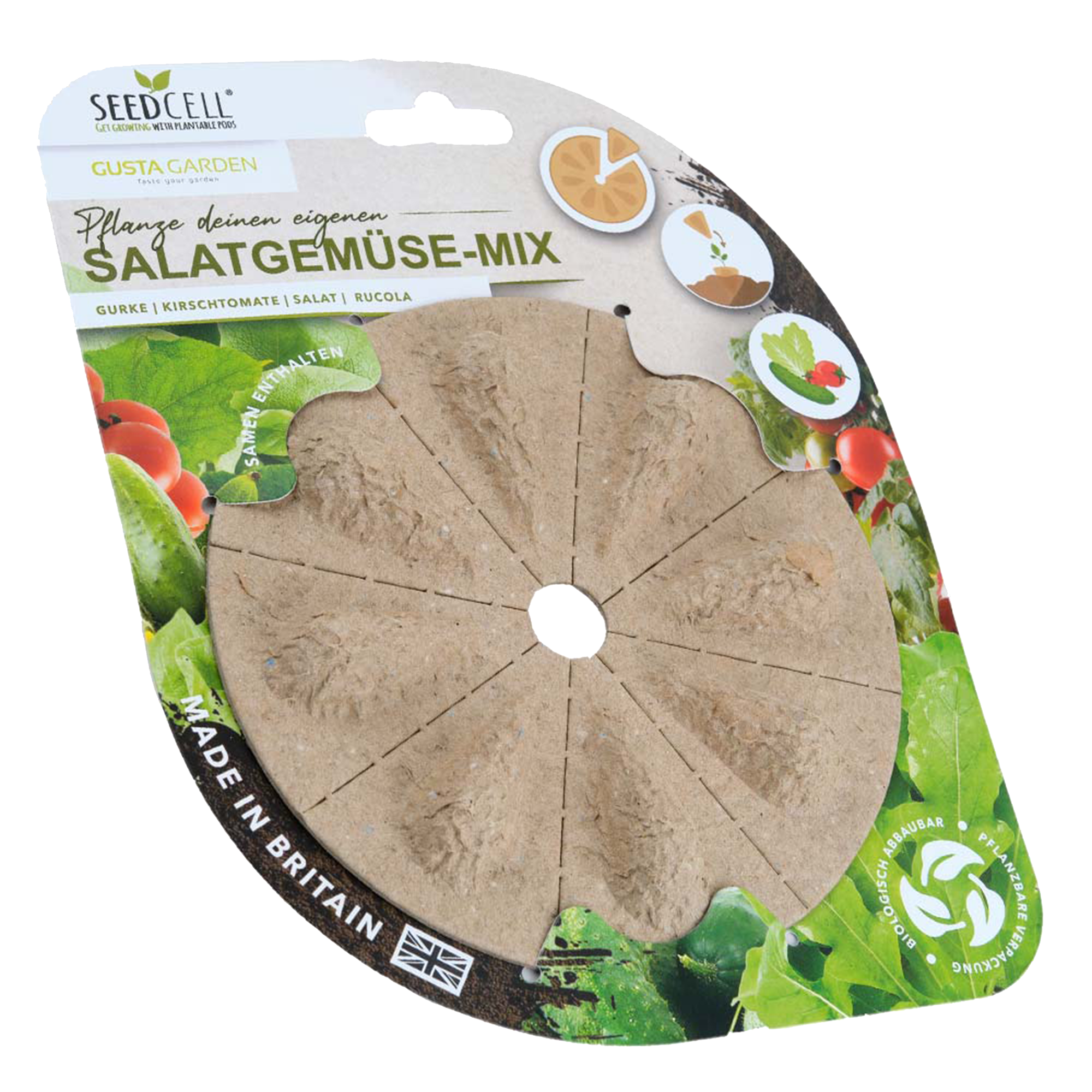 Samenkapseln Kräuter- & Salatgemüse-Mix