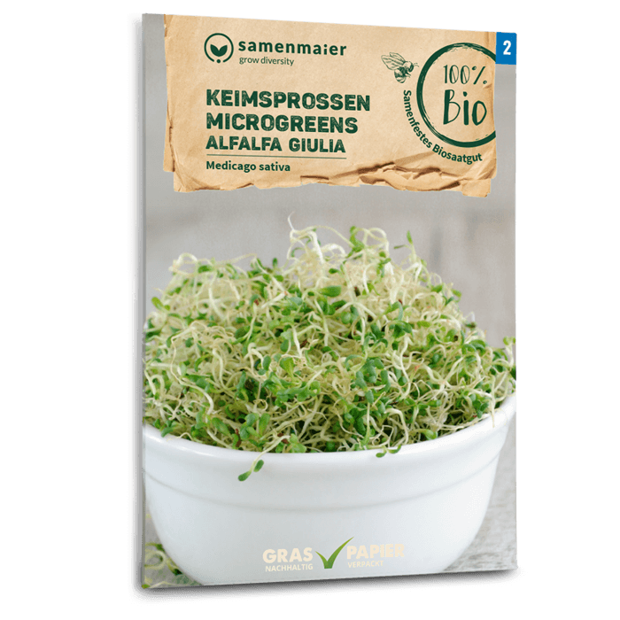 Samen Maier Keimsprossen/Microgreens Alfalfa Giulia