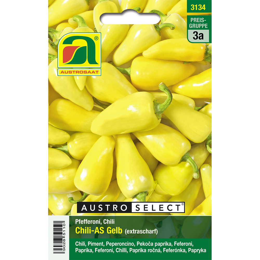 Austrosaat Pfefferoni Chili-AS Gelb Austroselect