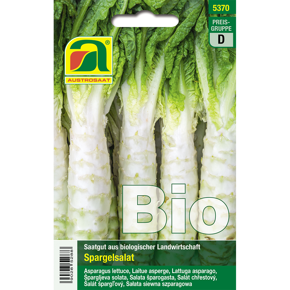 Austrosaat Asparagus salad Chinese leg organic seeds