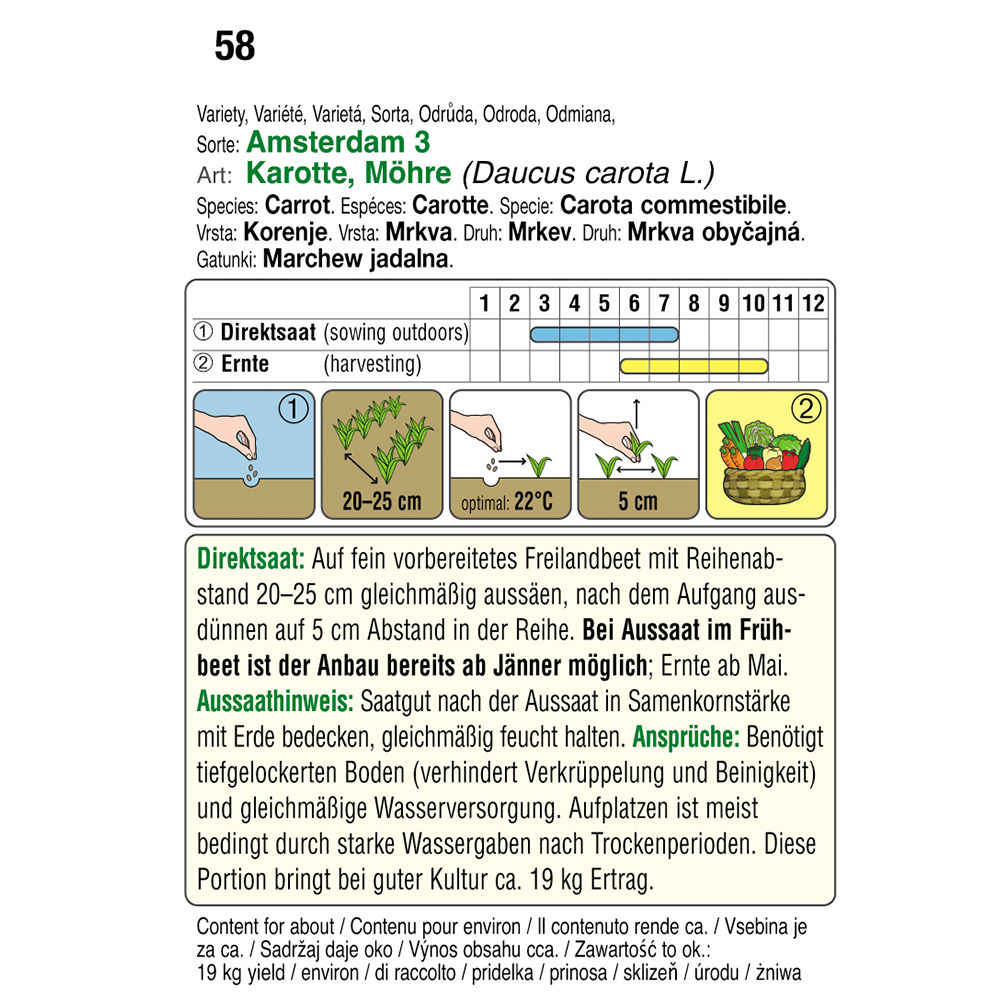 Austrosaat carrot Amsterdam 3