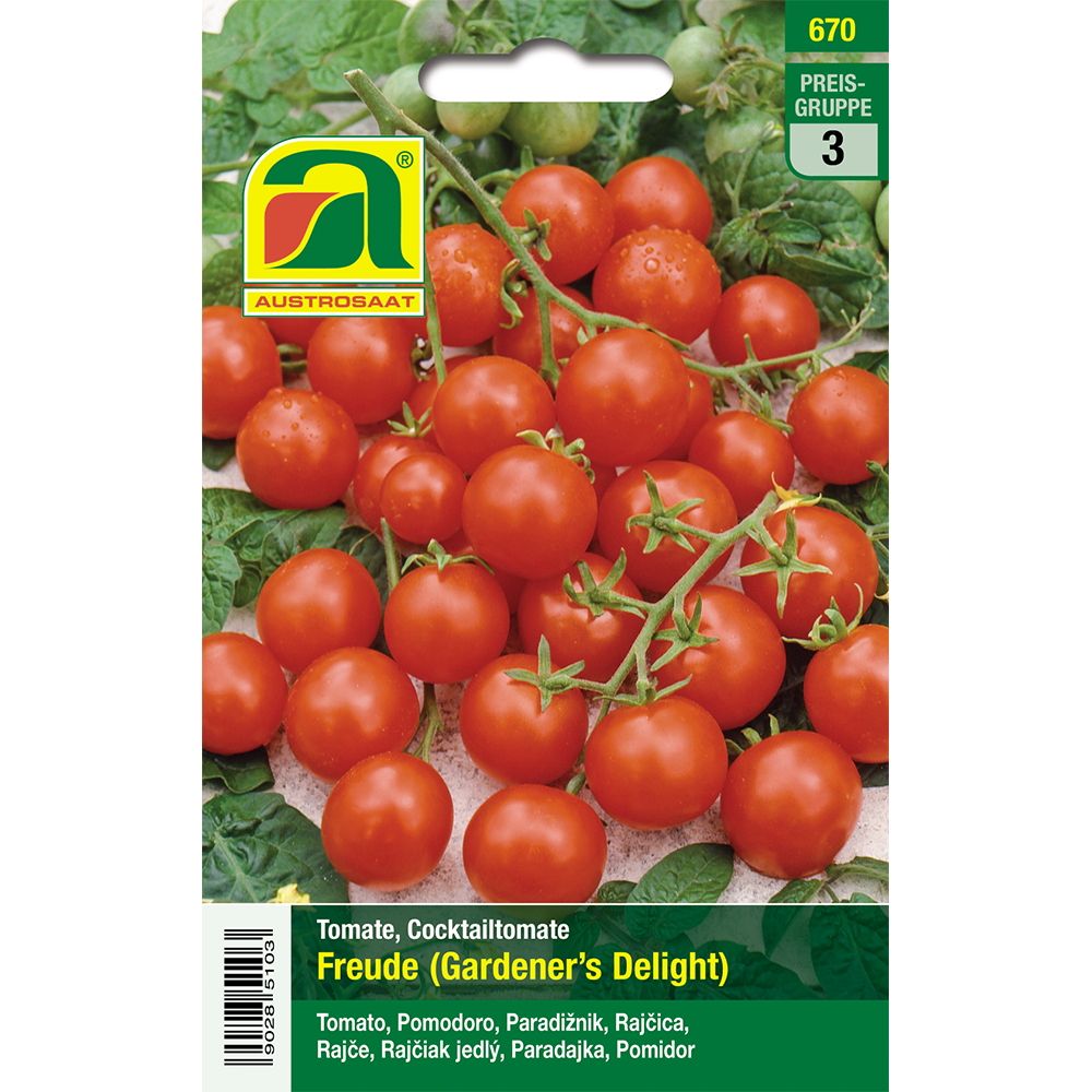 Austrosaat Tomate Freude (Gardener's Delight)