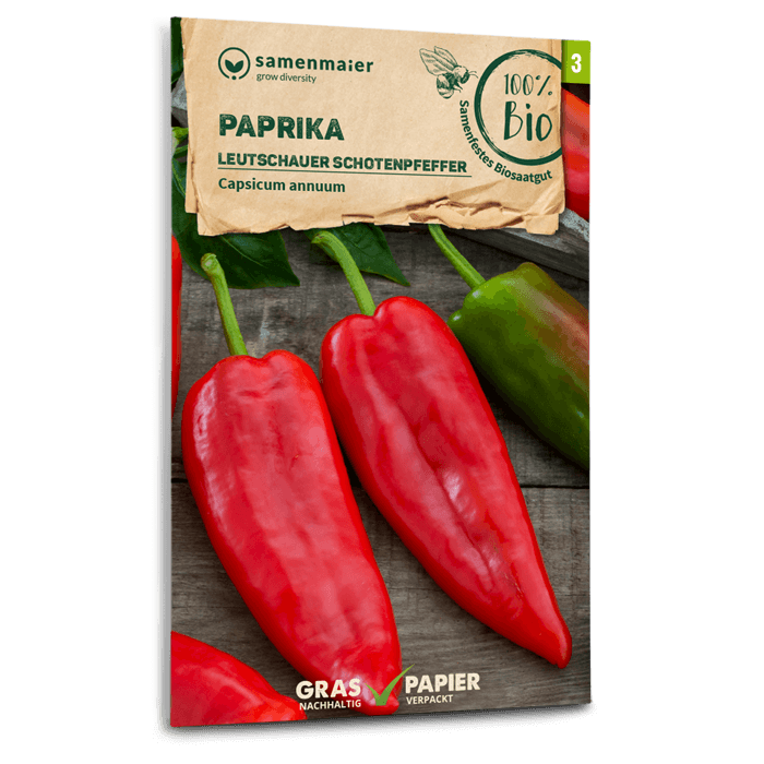 Samen Maier Paprika, Leutschauer Schotenpfeffer (scharf)