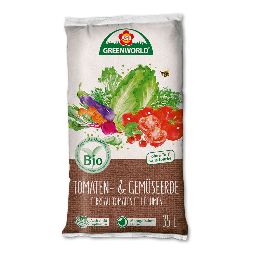 ORGANIC tomato and vegetable soil, peat-free