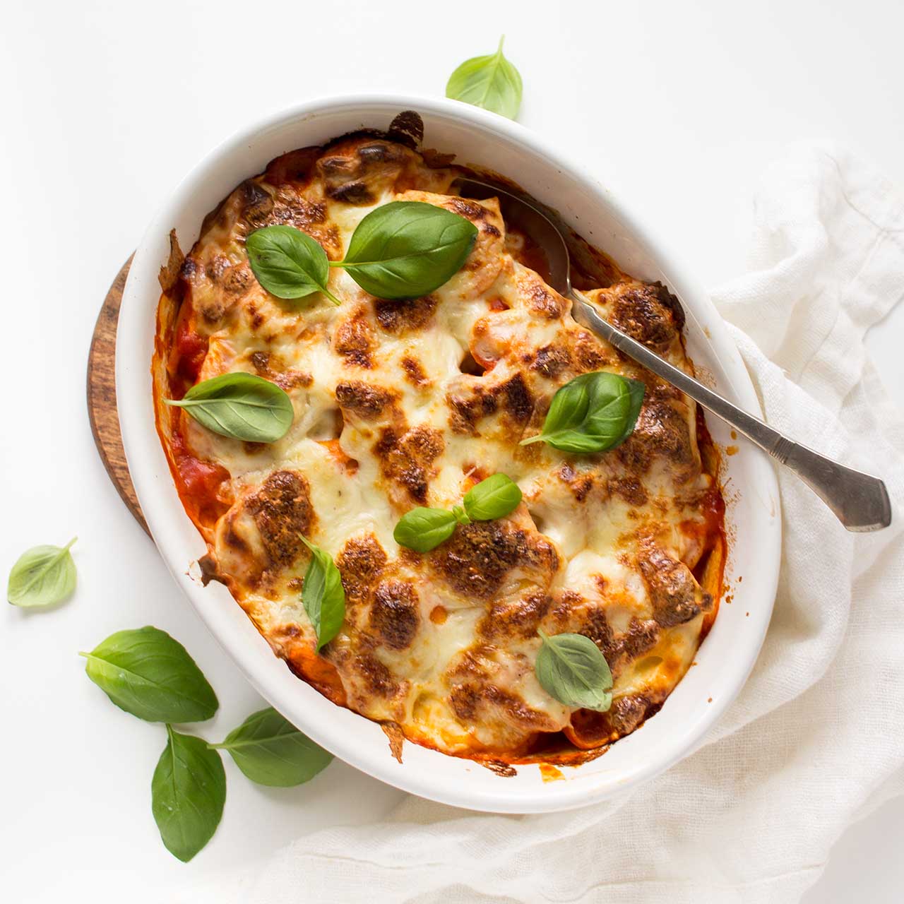 Tortellini-al-forno Tortellini-al-forno